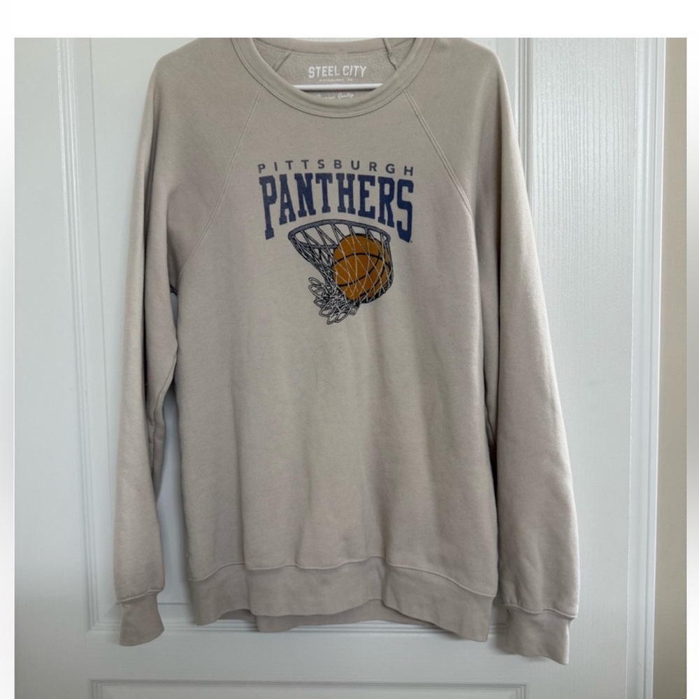 Pitt men’s crew neck sweatshirt